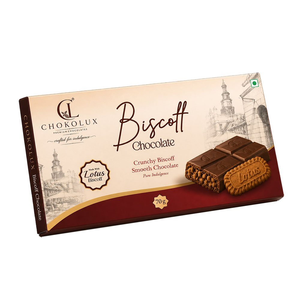 CHOKOLUX Biscoff Chocolate